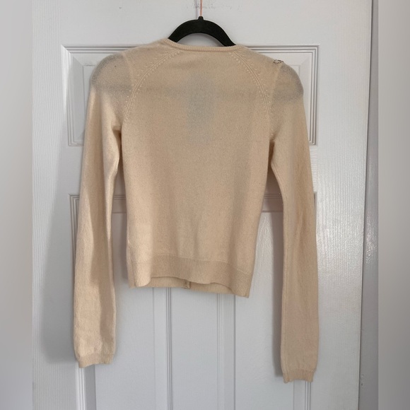 Vintage L.A.M.B. Gwen Stefanie Cashmere and beaded cardigan xs - Picture 4 of 8